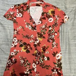 Woman's size small ana brand floral top euc